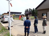 農業用水路危険箇所の点検