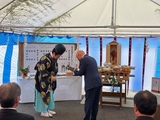 県営農地整備事業　小坂地区起工式並びに安全祈願祭開催